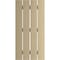 Ekena Millwork Rustic Four Board Spaced Board-n-Batten Pecky Cypress Faux Wood Shutters, 23 1/2"W x 60"H SHUBSS23X60PCPR - alternate 5